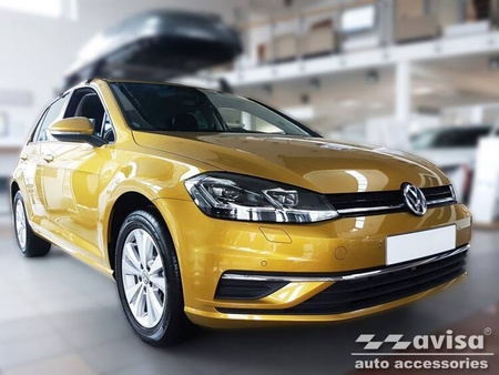Nakładka na zderzak tylny do Volkswagen Golf 7 (Stal)