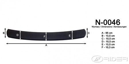 Vw Golf VII HB nakładka na zderzak