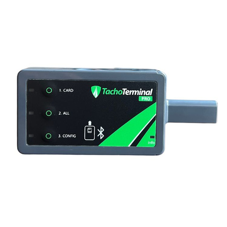 TachoTerminal Pro 3 z dedykowaną aplikacją TachoTerminal Bluetooth