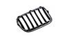 Grill sportowy pojedyncze żeberka Matt Black BMW X3 F25 przed liftem 2010-2014