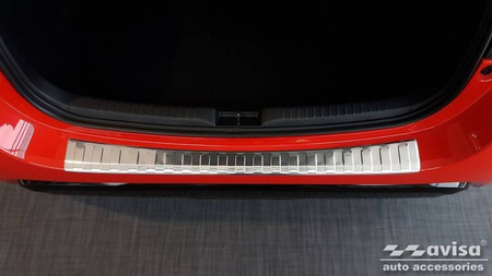 Nakładka na zderzak tylny do Toyota Yaris 4 (Stal)