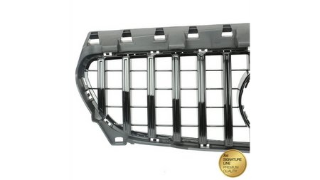 Grill sportowy GT Gloss Black MERCEDES CLA C117, X117 przed liftem 2013-2016