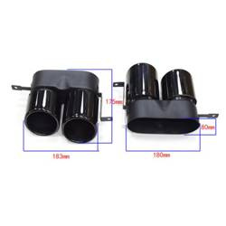 ZESTAW KOŃCÓWEK BMW G20 G21 G28 -oo---oo-  BLACK