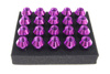 Nakrętki JBR 50mm M12 x1.25 PURPLE