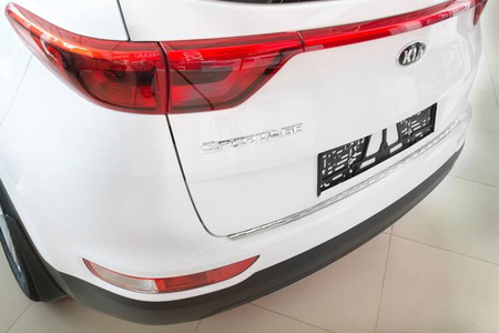 Nakładka na zderzak tylny do KIA SPORTAGE 4 (Stal)
