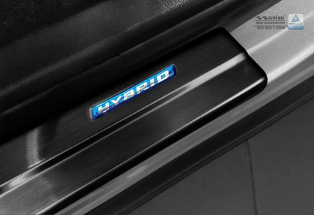 Nakładki progowe Toyota CH-R (Czarne)