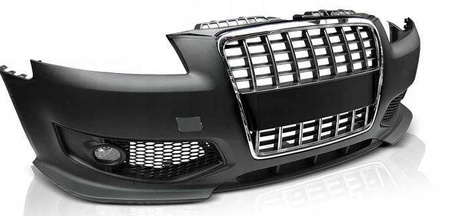 Zderzak przedni sport chrome do Audi A3 8p 05-08
