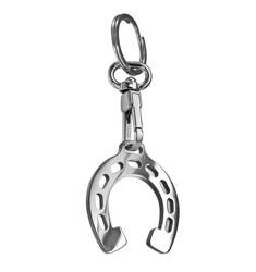 Brelok stalowy - Podkowa (srebrny)