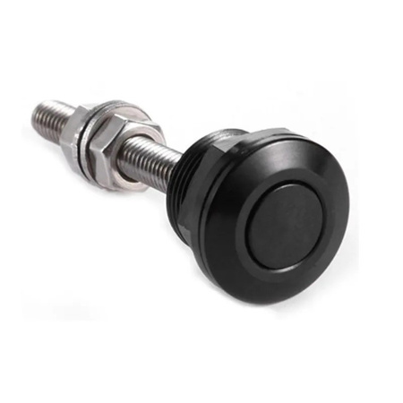 Zapinki do zderzaka quick release Czarne 25mm