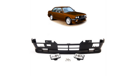 Przedni zderzak sport With Lampy przeciwmgielne  BMW 3 (E30) Sedan Cabrio Touring przed liftem 1982-1987