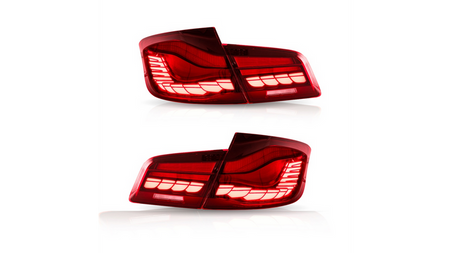 Zestaw Lamp Tylnych Dynamic LED Red BMW 5 F10 2010-2017