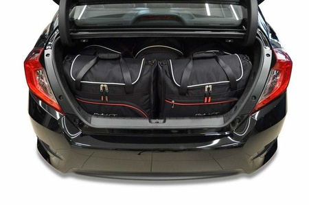 HONDA CIVIC SEDAN 2017+ TORBY DO BAGAŻNIKA 4 SZT