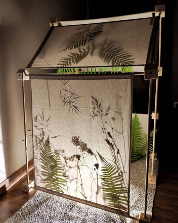 Drewniane klocki konstrukcyjne Maxi Trigonos Kernel Kreema - 44 el.