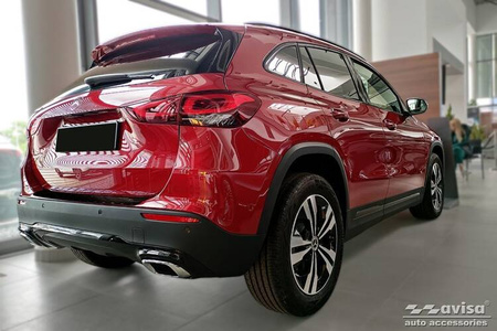 Nakładka na zderzak tylny do Mercedes GLA 2 (Carbon Fiber)