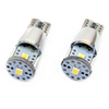 Żarówki LED CANBUS 3SMD 2835 T10e W5W ALU White 12V 24V AMIO-01637