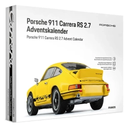 Model PORSCHE CARRERA RS - Skala 1:24 kalendarz adwentowy