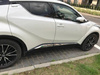 Ozdobne listwy drzwi chromowane dla modelu TOYOTA CH-R 2016+
