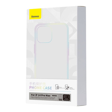 Zestaw ochronny Baseus Corning przeźroczyste etui i szkło hartowane do iPhone 14 Pro Max