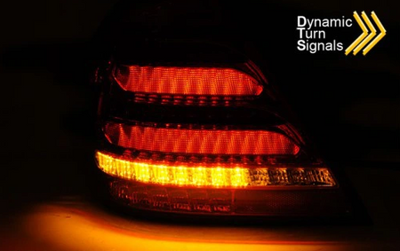Lampy tylne diodowe MERCEDES W203 SEDAN 00-04