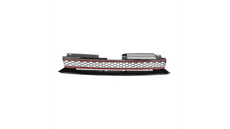 Grill sportowy wersja bez znaczka Red Strip VW GOLF VI 2008-2012