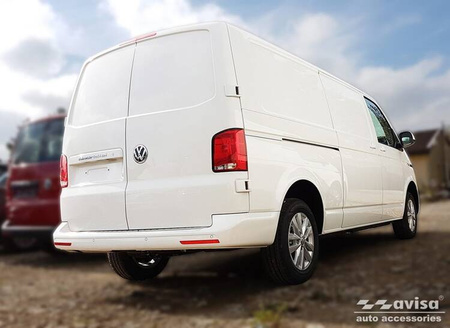 Nakładka na zderzak tylny do Volkswagen Transporter T6 (Stal)
