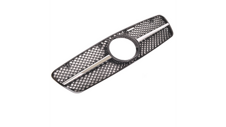 Grill sportowy Chrome & Black MERCEDES C-Class W203 S203 2000-2007