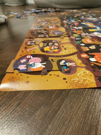Puzzle obserwacyjne Apli Kids - Las 104 el. 5+