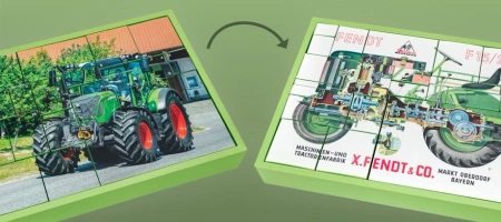 Kalendarz adwentowy Fendt Traktor