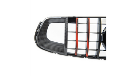 Grill sportowy GT-R Carbon Look MERCEDES GLC X253 GLC C253 Facelift 2019-2022