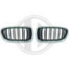 GRILL (NERKI) BMW F10/F11 LOOK M5 BLACK/CHROM