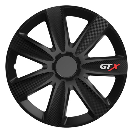 Kołpak samochodowy carbon czarny GTX 17" cali