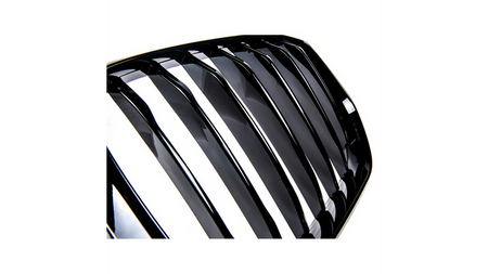 Grill sportowy pojedyncze żeberka Gloss Black BMW X5 G05 F95 przed liftem 2018-obecnie