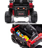 JEEP NA AKUMULATOR AUTKO DLA DZIECI TERENOWE BAGAŻNIK MP3 AUX USB KLAKSON
