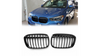 Grill sportowy pojedyncze żeberka Gloss Black BMW X1 F48 przed liftem 2015-2019