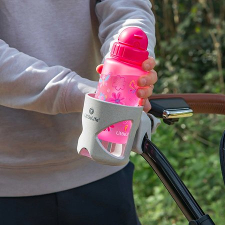 Uchwyt na kubek LittleLife Jasnoszary