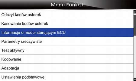 Interfejs komputer diagnostyczny Jeep Autoxscan RS830