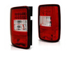Lampy diodowe Vw Caddy 03-14 red white led bar