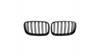 Grill sportowy podwójne żeberka Matt Black BMW X6 E71 E72 X5 E70 2007-2013