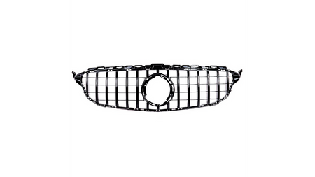 Grill sportowy GT Gloss Black MERCEDES C-Class W205 S205 A205 C205 Facelift 2018-2021