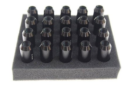 Nakrętki JBR 60mm M12 x1.5 BLACK