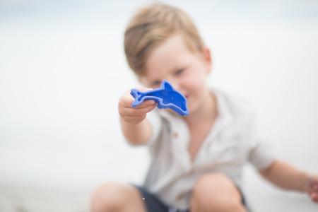 Silikonowe Foremki do piasku 4 szt. Scrunch - Koralowy