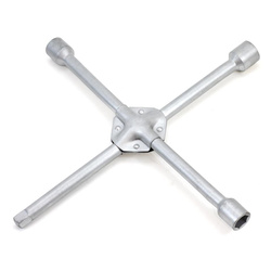 Klucz samochodowy do kół krzyżakowy 17 mm 19 mm 21 mm 1/2" AMIO-01278