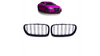 Grill sportowy podwójne żeberka Gloss Black BMW 5 F10 F11 2010-2018