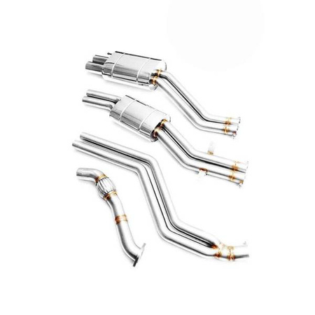 Kompletny układ wydechowy BMW E46 330d 330xd M47, M47N