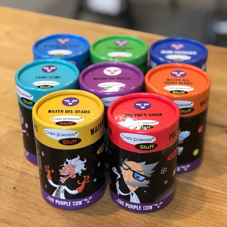 Mini eksperymenty The Purple Cow - Sztuczny śnieg