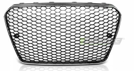 Grill przedni AUDI A5 11-16 RS5 STYLE CHROME BLACK