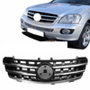 GRILL MERCEDES M-CLASS W164 05-08 BLACK CHROME