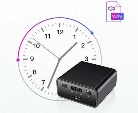 Dyktafon podsłuch szpiegowski detekcja 32GB USB