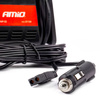 Kompresor samochodowy pompka 12V 230V ACOMP-02 AMIO-01134