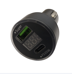 Ładowarka USB z voltomierzem